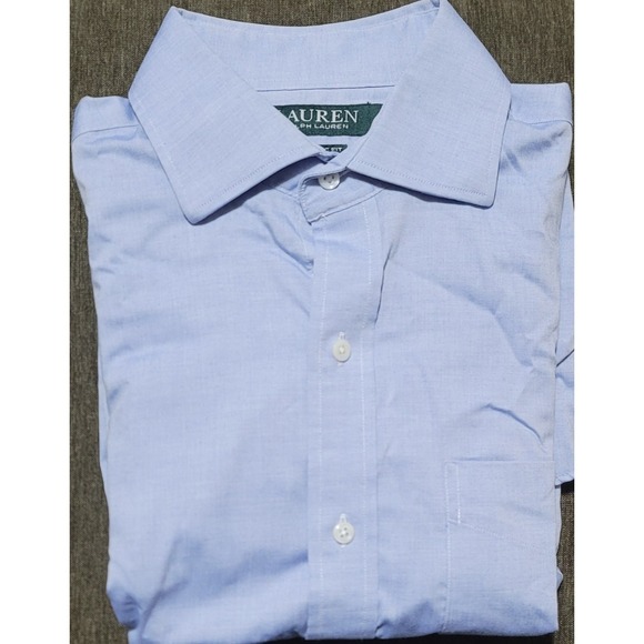 Lauren Ralph Lauren Other - Lauren Ralph Lauren Men's Blue Classic Fit Non-Iron Dress Shirt Size 15.5 32/33